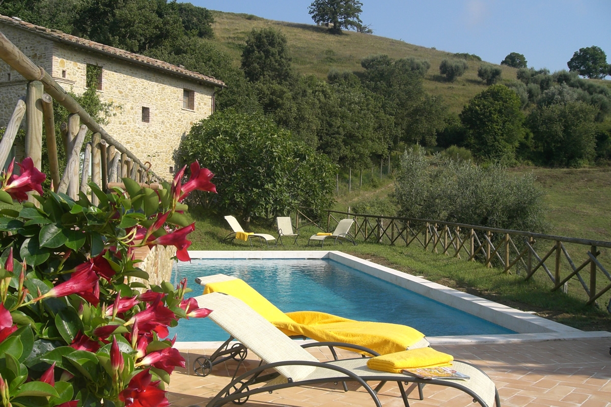 Agriturismo in Umbria con piscina